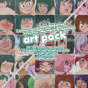 Laundrymom Inko + My Hero Academia Art Pack [Digital/Artpack]