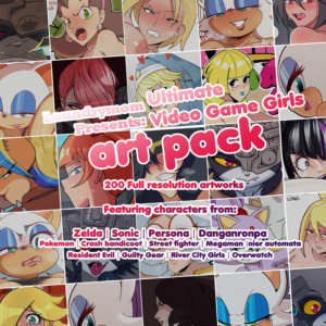 Laundrymom Ultimate Video Game Girls Art pack [Digital/Artpack]